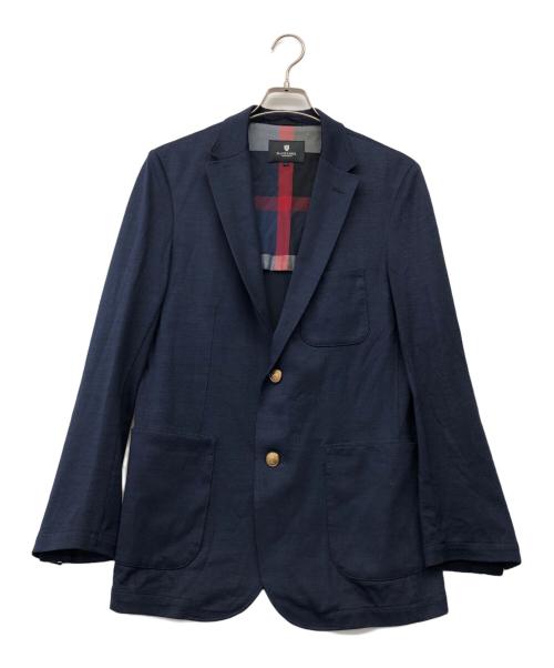 BLACK LABEL CRESTBRIDGE（ブラックレーベル クレストブリッジ）BLACK LABEL CRESTBRIDGE (ブラックレーベル クレストブリッジ) テーラードジャケット ネイビー サイズ:Lの古着・服飾アイテム