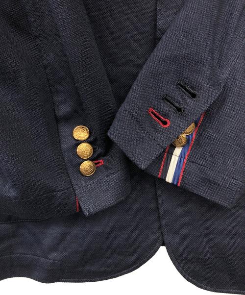 BLACK LABEL CRESTBRIDGE（ブラックレーベル クレストブリッジ）BLACK LABEL CRESTBRIDGE (ブラックレーベル クレストブリッジ) テーラードジャケット ネイビー サイズ:Lの古着・服飾アイテム