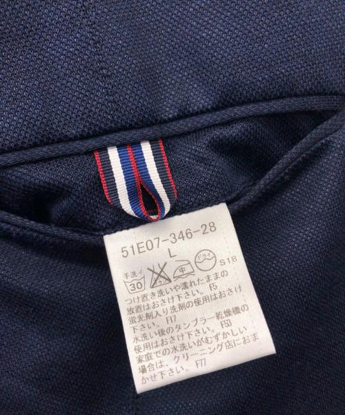 BLACK LABEL CRESTBRIDGE（ブラックレーベル クレストブリッジ）BLACK LABEL CRESTBRIDGE (ブラックレーベル クレストブリッジ) テーラードジャケット ネイビー サイズ:Lの古着・服飾アイテム