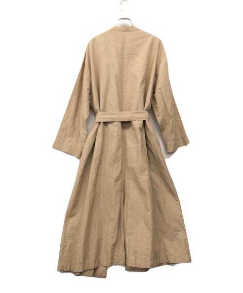 ENFOLD（エンフォルド）ENFOLD (エンフォルド) ガウンコート ベージュ サイズ:38の古着・服飾アイテム
