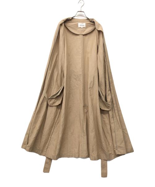ENFOLD（エンフォルド）ENFOLD (エンフォルド) ガウンコート ベージュ サイズ:38の古着・服飾アイテム