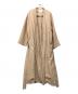 ENFOLD（エンフォルド）の古着「ガウンコート」｜ベージュ