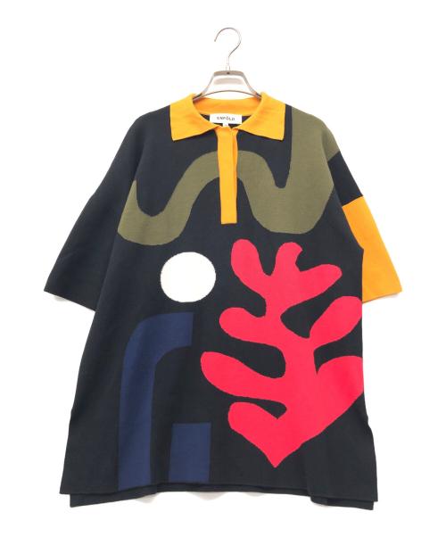 ENFOLD（エンフォルド）ENFOLD (エンフォルド) ニット マルチカラー サイズ:38の古着・服飾アイテム