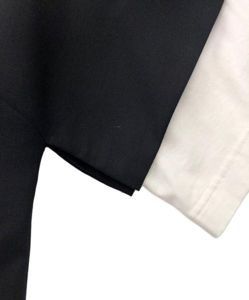 ENFOLD（エンフォルド）ENFOLD (エンフォルド) 半袖カットソー ブラック サイズ:M 未使用品の古着・服飾アイテム