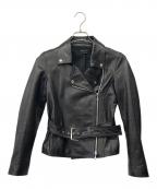 theoryセオリー）の古着「ライダースジャケット」｜ブラック