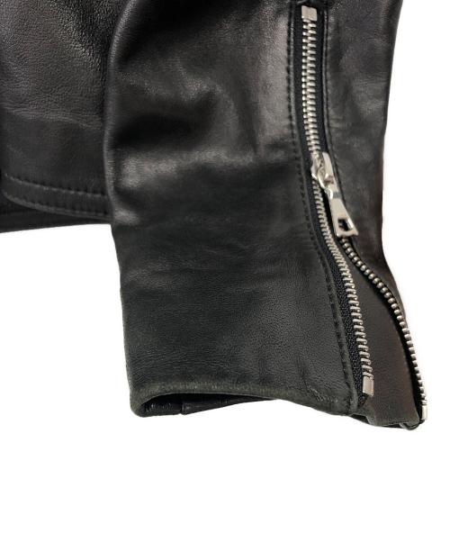 theory（セオリー）theory (セオリー) ライダースジャケット ブラック サイズ:Ｐの古着・服飾アイテム