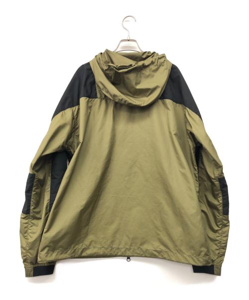 THE NORTHFACE PURPLELABEL（ザ・ノースフェイス パープルレーベル）THE NORTHFACE PURPLELABEL (ザ・ノースフェイス パープルレーベル) Mountain Wind Parka オリーブ×ブラック サイズ:Mの古着・服飾アイテム