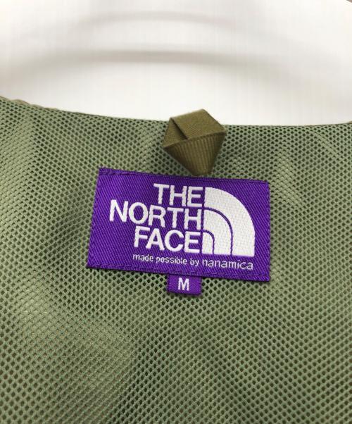 THE NORTHFACE PURPLELABEL（ザ・ノースフェイス パープルレーベル）THE NORTHFACE PURPLELABEL (ザ・ノースフェイス パープルレーベル) Mountain Wind Parka オリーブ×ブラック サイズ:Mの古着・服飾アイテム