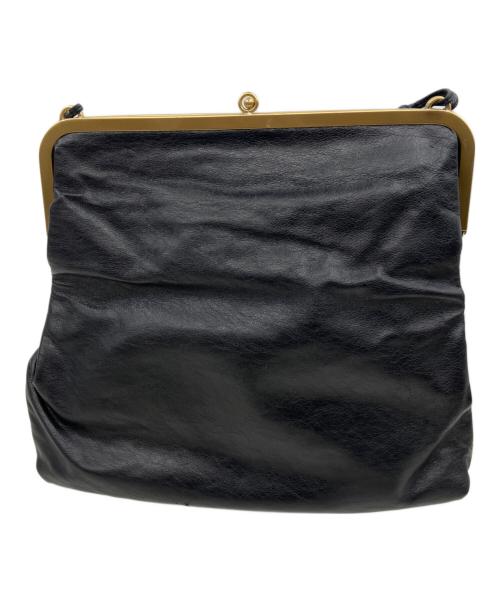 MIU MIU（ミュウミュウ）MIU MIU (ミュウミュウ) ハンドバッグ ブラックの古着・服飾アイテム