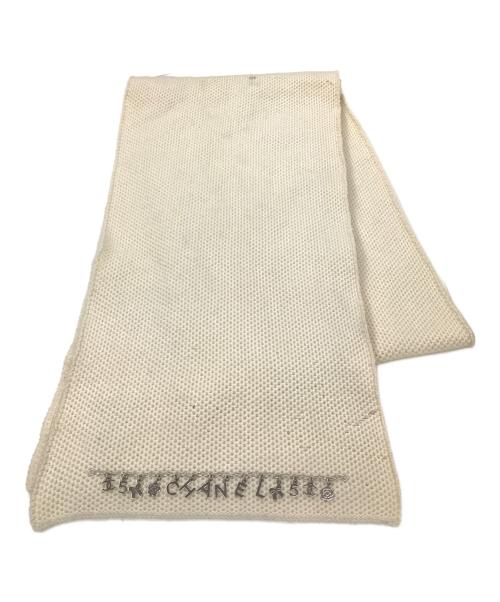 CHANEL（シャネル）CHANEL (シャネル) マフラー アイボリーの古着・服飾アイテム