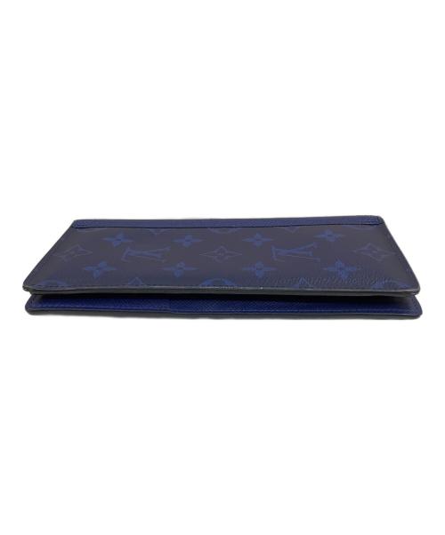 LOUIS VUITTON（ルイ ヴィトン）LOUIS VUITTON (ルイ ヴィトン) ポルトフォイユ ブラザ ブルーの古着・服飾アイテム
