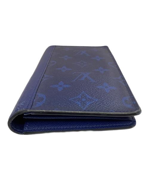 LOUIS VUITTON（ルイ ヴィトン）LOUIS VUITTON (ルイ ヴィトン) ポルトフォイユ ブラザ ブルーの古着・服飾アイテム