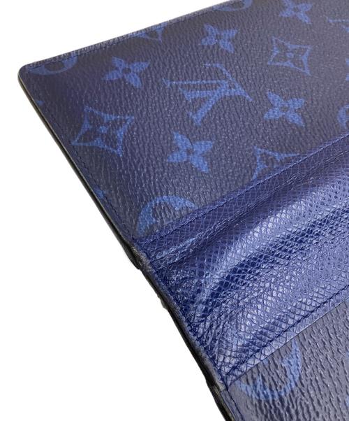 LOUIS VUITTON（ルイ ヴィトン）LOUIS VUITTON (ルイ ヴィトン) ポルトフォイユ ブラザ ブルーの古着・服飾アイテム