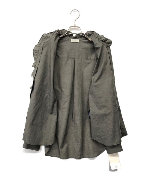 IENA（イエナ）IENA (イエナ) ブラウス グレー サイズ:Fの古着・服飾アイテム