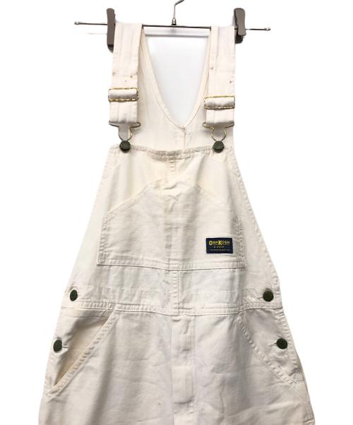 OSH KOSH（オシュコシュ）OSH KOSH (オシュコシュ) オーバーオール ホワイト サイズ:不明の古着・服飾アイテム