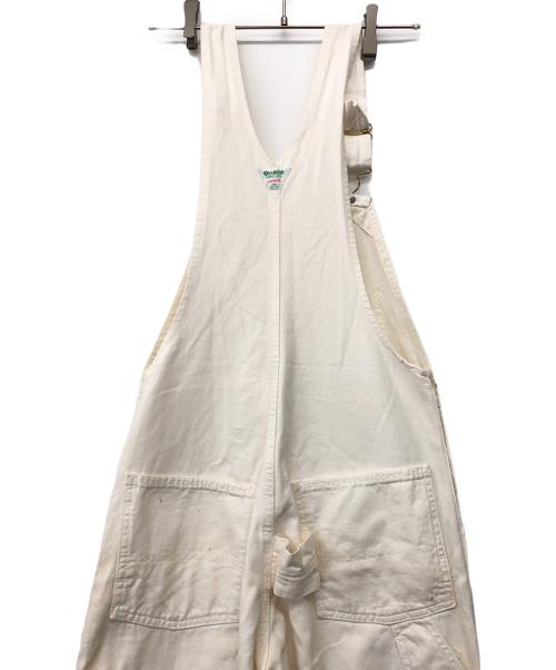 OSH KOSH（オシュコシュ）OSH KOSH (オシュコシュ) オーバーオール ホワイト サイズ:不明の古着・服飾アイテム