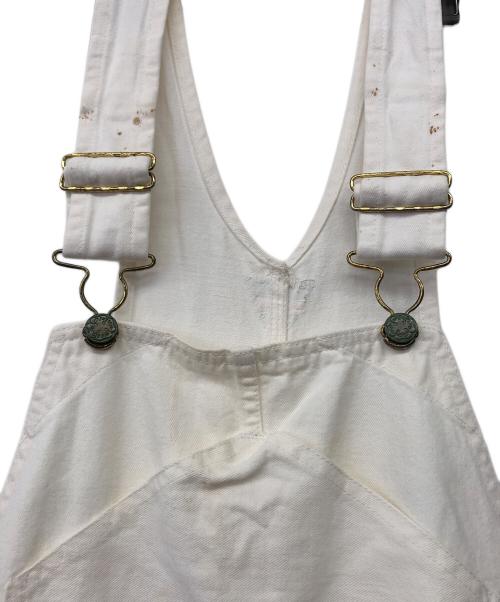 OSH KOSH（オシュコシュ）OSH KOSH (オシュコシュ) オーバーオール ホワイト サイズ:不明の古着・服飾アイテム