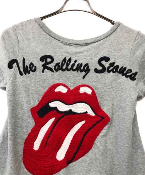 THE ROLLING STONES（ザ ローリングストーンズ）the rolling stones (ザ ローリングストーンズ) 半袖カットソー グレー サイズ:不明の古着・服飾アイテム
