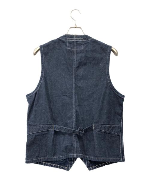 SUGAR CANE（シュガーケーン）SUGAR CANE (シュガーケーン) デニムベスト ネイビー サイズ:40の古着・服飾アイテム