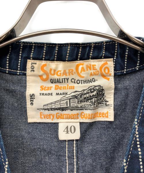 SUGAR CANE（シュガーケーン）SUGAR CANE (シュガーケーン) デニムベスト ネイビー サイズ:40の古着・服飾アイテム