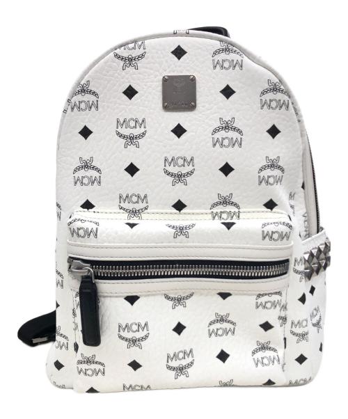 MCM（エムシーエム）MCM (エムシーエム) リュック ホワイトの古着・服飾アイテム