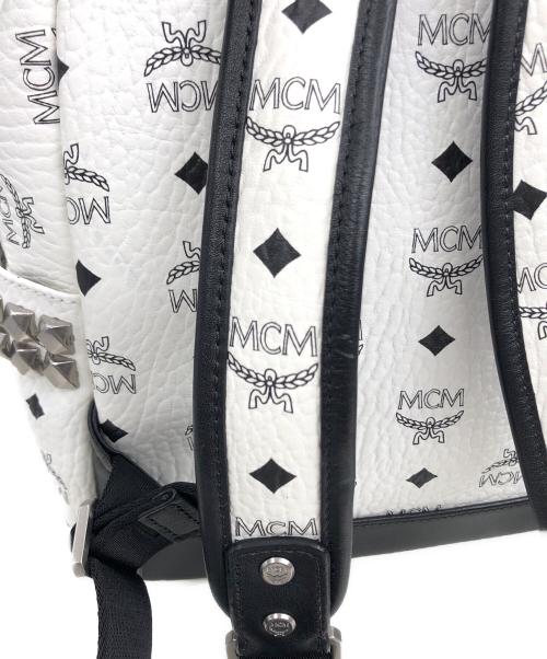MCM（エムシーエム）MCM (エムシーエム) リュック ホワイトの古着・服飾アイテム