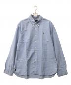 POLO RALPH LAURENポロ・ラルフローレン）の古着「長袖シャツ」｜ブルー