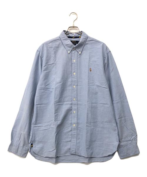 POLO RALPH LAUREN（ポロ・ラルフローレン）POLO RALPH LAUREN (ポロ・ラルフローレン) 長袖シャツ ブルー サイズ:ⅩXLの古着・服飾アイテム
