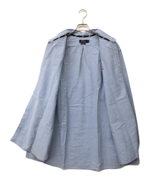 POLO RALPH LAUREN（ポロ・ラルフローレン）POLO RALPH LAUREN (ポロ・ラルフローレン) 長袖シャツ ブルー サイズ:ⅩXLの古着・服飾アイテム