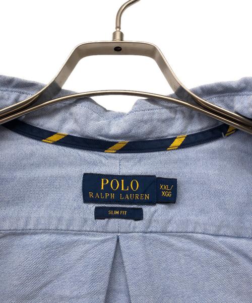 POLO RALPH LAUREN（ポロ・ラルフローレン）POLO RALPH LAUREN (ポロ・ラルフローレン) 長袖シャツ ブルー サイズ:ⅩXLの古着・服飾アイテム