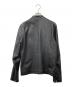 ITEMS URBAN RESEARCH (アイテムズ アーバンリサーチ) レザージャケット ブラック サイズ:38：5000円