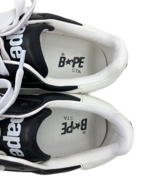 BAPE BY A BATHING APE（ベイプバイアベイシングエイプ）BAPE BY A BATHING APE (ベイプバイアベイシングエイプ) SKULL STA M1 ブラック サイズ:26.5 未使用品の古着・服飾アイテム