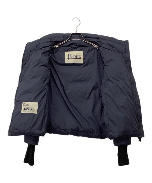 HERNO（ヘルノ）HERNO (ヘルノ) ダウンジャケット ネイビー サイズ:40の古着・服飾アイテム