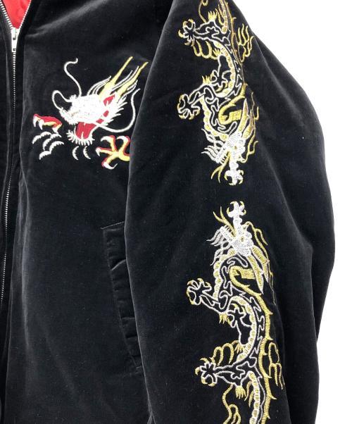 hoshihime（ホシヒメ）hoshihime (ホシヒメ) スカジャン ブラック サイズ:LLの古着・服飾アイテム