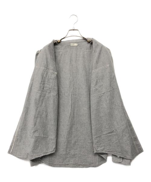 WAREHOUSE（ウエアハウス）WAREHOUSE (ウエアハウス) TRETON STEEL WORKER SHIRTS グレー サイズ:42の古着・服飾アイテム