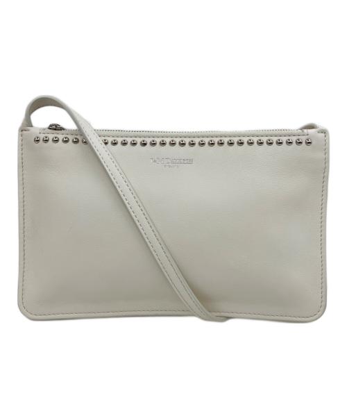 J&M DAVIDSON（ジェイ＆エム デヴィッドソン）J&M DAVIDSON (ジェイ＆エム デヴィッドソン) シンプルクロスボディ ホワイトの古着・服飾アイテム