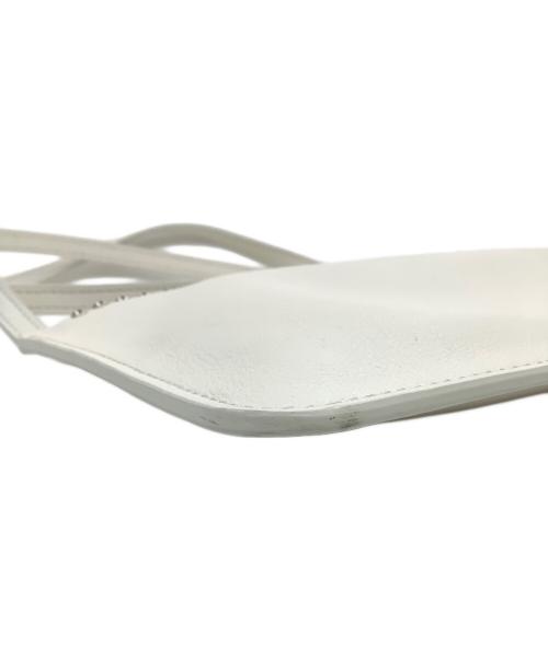 J&M DAVIDSON（ジェイ＆エム デヴィッドソン）J&M DAVIDSON (ジェイ＆エム デヴィッドソン) シンプルクロスボディ ホワイトの古着・服飾アイテム