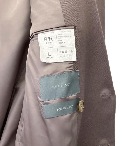 NOT N NOT（ナッエンナッ）NOT N NOT (ナッエンナッ) セットアップスーツ ブラウン サイズ:Lの古着・服飾アイテム