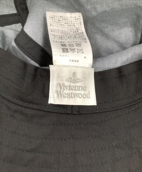 Vivienne Westwood（ヴィヴィアンウエストウッド）Vivienne Westwood (ヴィヴィアンウエストウッド) ハット ブラック サイズ:M～Sの古着・服飾アイテム