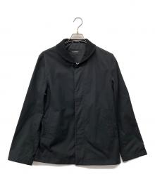 BURBERRY BLACK LABEL（バーバリーブラックレーベル）の古着「ショールカラーコート」｜ブラック