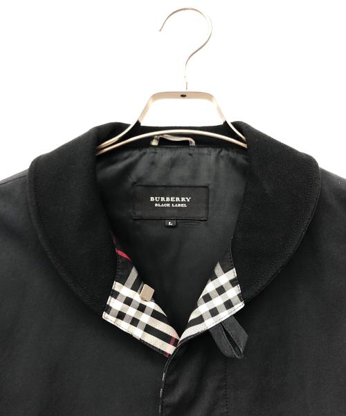BURBERRY BLACK LABEL（バーバリーブラックレーベル）BURBERRY BLACK LABEL (バーバリーブラックレーベル) ショールカラーコート ブラック サイズ:Ⅼの古着・服飾アイテム
