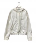 kaikoカイコー）の古着「ジップパーカー」｜ホワイト