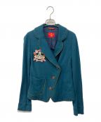 Vivienne Westwood RED LABELヴィヴィアンウエストウッドレッドレーベル）の古着「コットンライダース」｜グリーン