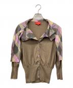 Vivienne Westwood RED LABELヴィヴィアンウエストウッドレッドレーベル）の古着「薄手ニット」｜オリーブ
