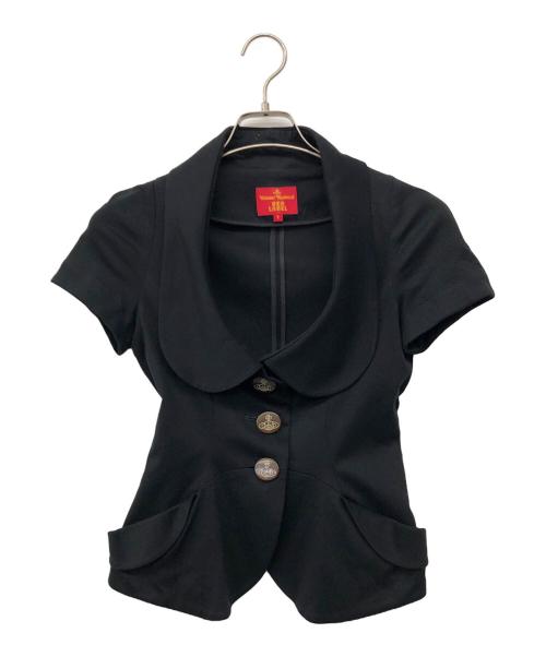Vivienne Westwood RED LABEL（ヴィヴィアンウエストウッドレッドレーベル）Vivienne Westwood RED LABEL (ヴィヴィアンウエストウッドレッドレーベル) ジャケット ブラック サイズ:1の古着・服飾アイテム
