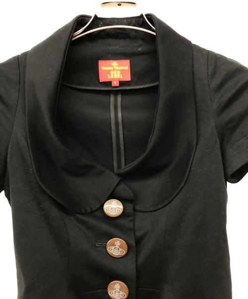 Vivienne Westwood RED LABEL（ヴィヴィアンウエストウッドレッドレーベル）Vivienne Westwood RED LABEL (ヴィヴィアンウエストウッドレッドレーベル) ジャケット ブラック サイズ:1の古着・服飾アイテム