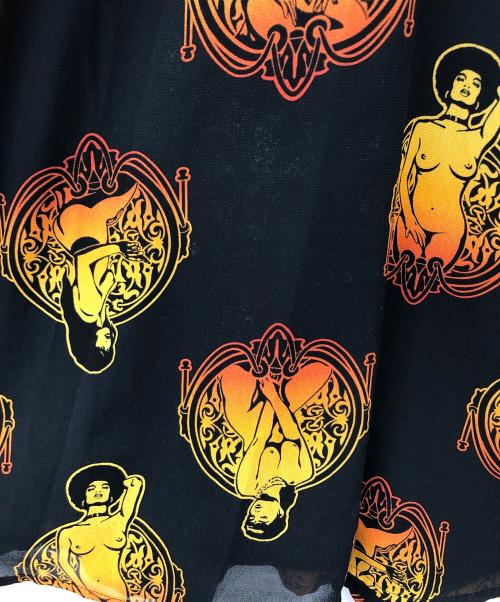 Hysteric Glamour（ヒステリックグラマー）Hysteric Glamour (ヒステリックグラマー) ノースリーブ・キャミソールワンピース ブラック サイズ:FREEの古着・服飾アイテム