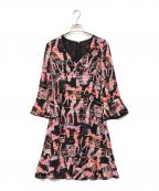 Hysteric Glamourヒステリックグラマー）の古着「長袖ワンピース」｜ピンク