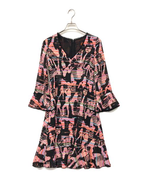 Hysteric Glamour（ヒステリックグラマー）Hysteric Glamour (ヒステリックグラマー) 長袖ワンピース ピンク サイズ:FREEの古着・服飾アイテム