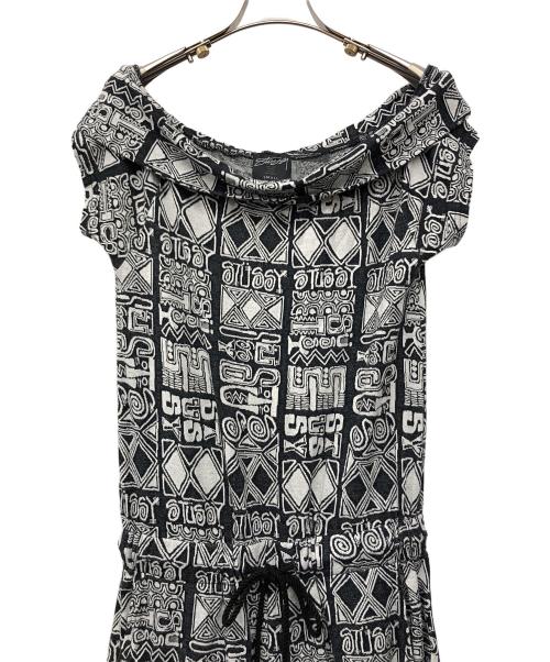 stussy（ステューシー）stussy (ステューシー) オールインワン ブラック サイズ:Sの古着・服飾アイテム